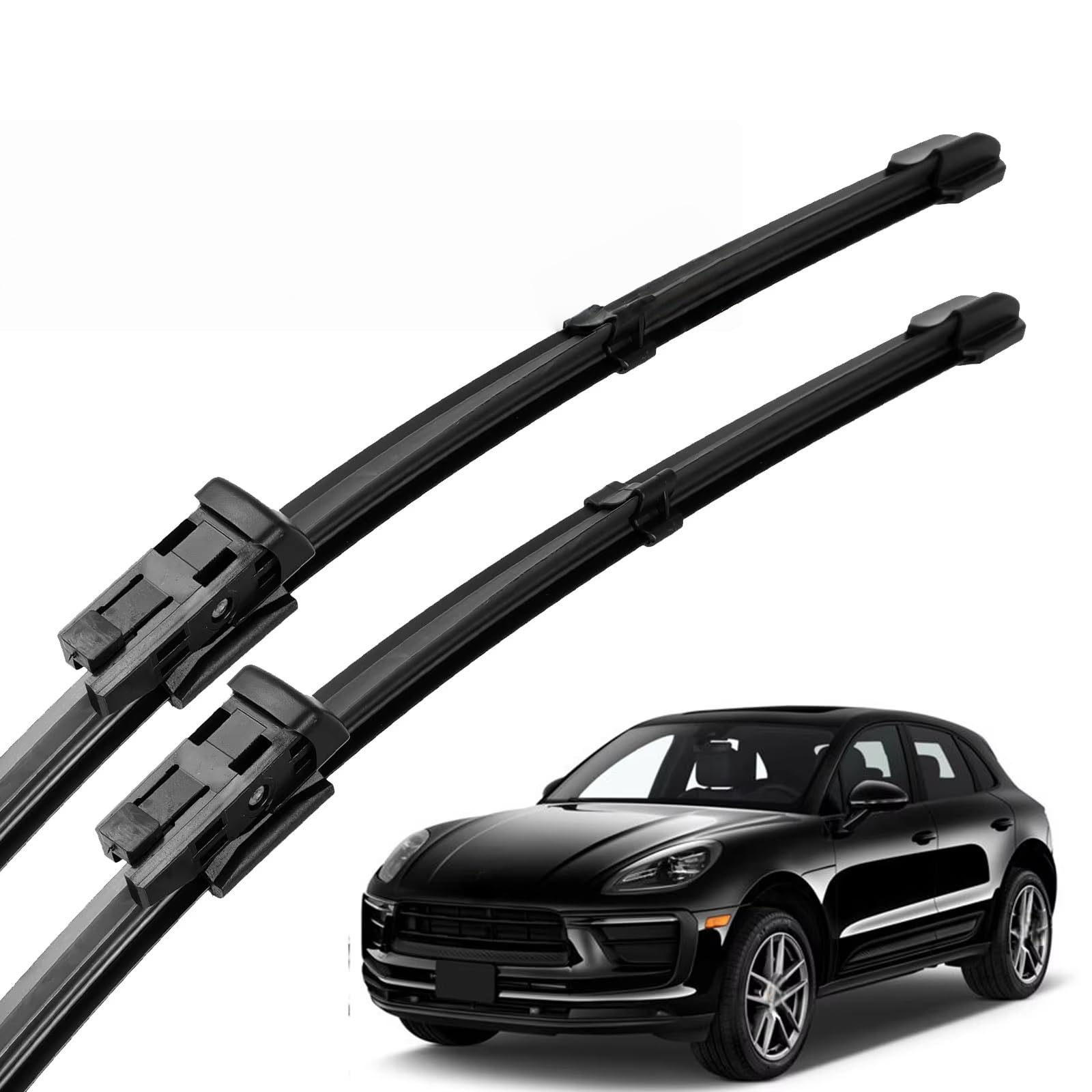 PAPEP Windscreen Wiper Blades for Porsche Macan 95B 2014-2023 24"+20", Front Replacement Wipers OEM Quality Water Repellent Rubber Automotive Windshield