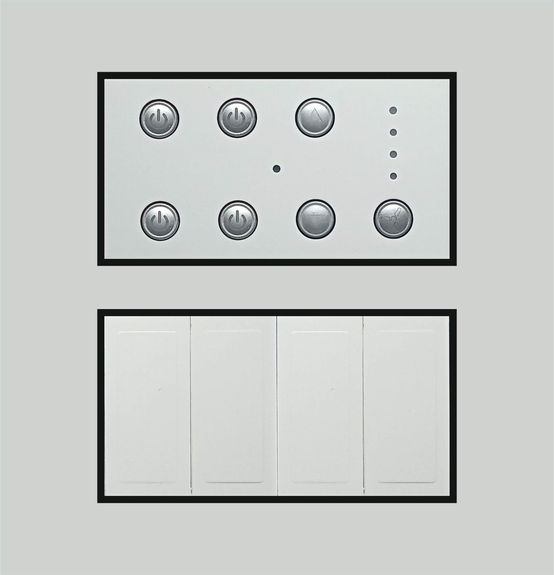 Smarteefi customizable WiFi Smart Switch Board| Guaranteed schedules| 5 Port(4 Switch+1 Fan Control)| Customize with add-on modules| Compatible with Alexa & GHome (Size: 8M-Square (154mmx160mmx40mm))-image-33