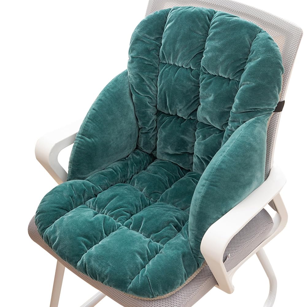 UEncounter Office Chair Cushion Soft Dorm Desk Chair and Rocking Chair Cushion Non-Slip Seat Pad with Back for Kitchen Dining Chair