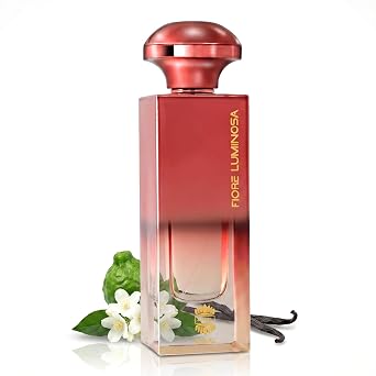 Ajmal Fiore Luminosa Eau de Parfum for Women 3.4 fl oz | Long Lasting Fruity Floral Perfume with Rose, Jasmine & Musk | Luxury Arabic Fragrance Gift