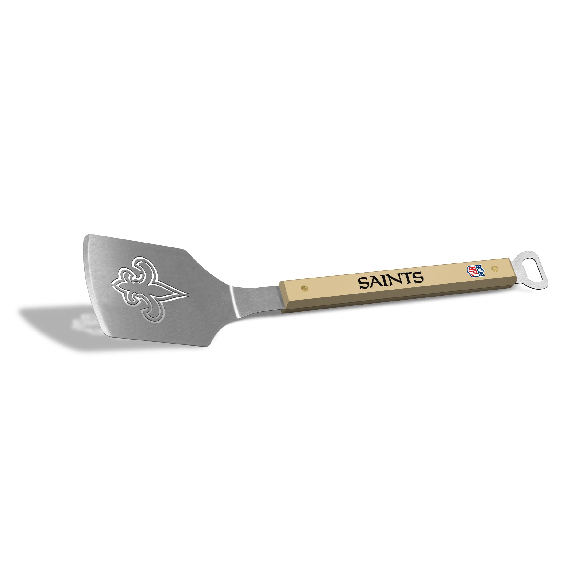 YouTheFan NFL 18" stal nierdzewna Sportula (szpatułka) z otwieraczem do butelek