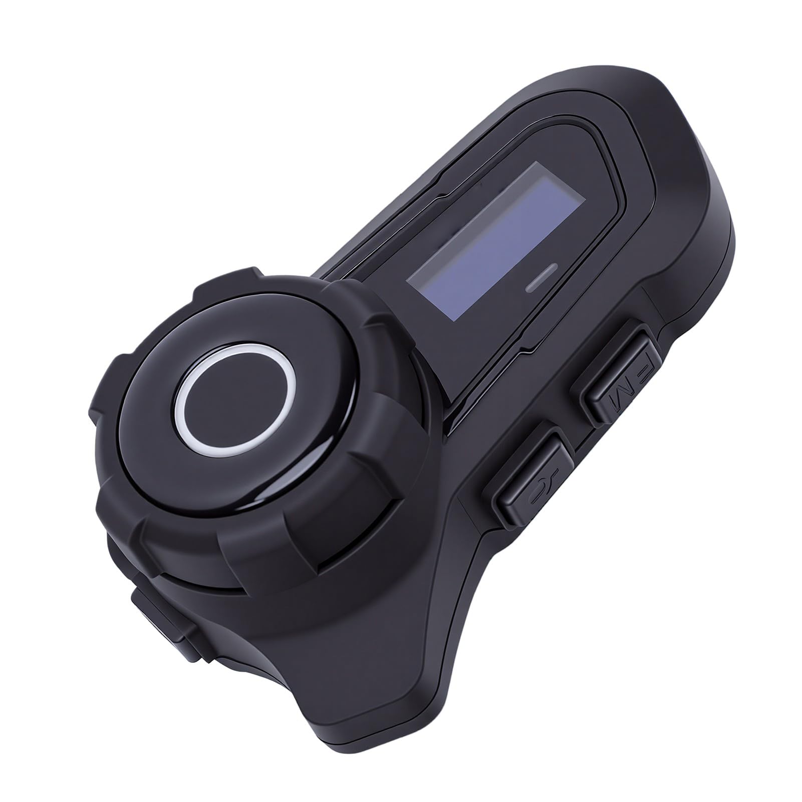 de Comunicación Bluetooth para Motocicleta, Intercomunicador para 6 Conductores, Pantalla LED, Auriculares para Casco con Cancelación de Ruido CVC Impermeables para Viajes en Grupo