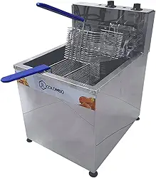 Fritadeira Elétrica Água e Óleo JL Colombo Cuba 18 Litros 220V 5000W 149101