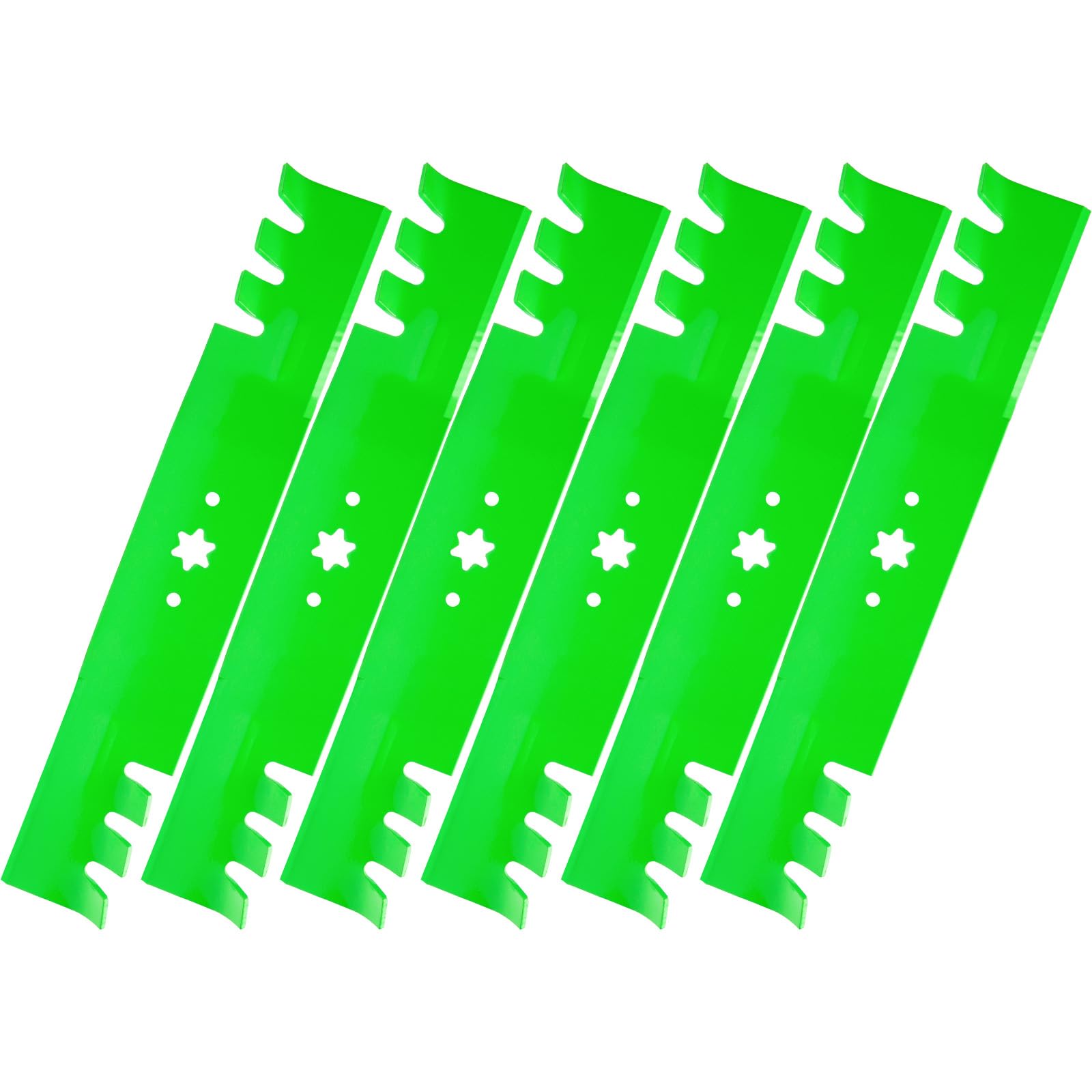 742-0677 942-0677 - Cuchillas dentadas para cubierta de 54 pulgadas, compatible con Cub Ca det RZT S54 742-0677B 942-0677 942-0677-X Toro 112-0931 490-110-M10-M110-M112-0931 17 para a ro GT2300