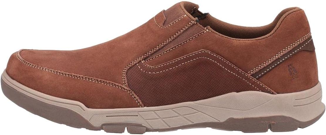 Hush Puppies Men's Fletcher Moccasin, Tan, 11