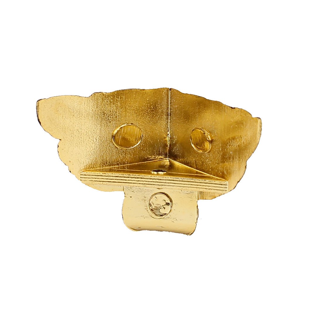 Aexit Picture Photo Safety Frame Plastic Corner Protector Gold Tone Edge & Corner Guards 36mmx18mmx30mm 10pcs