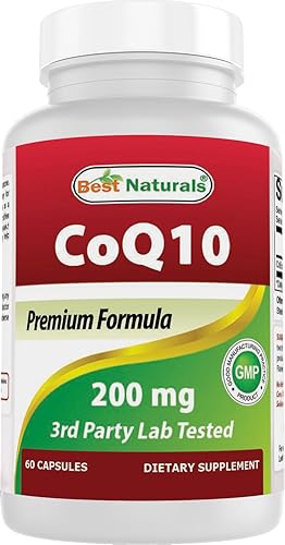 Best Naturals COQ10 200 mg, 60 Cápsulas