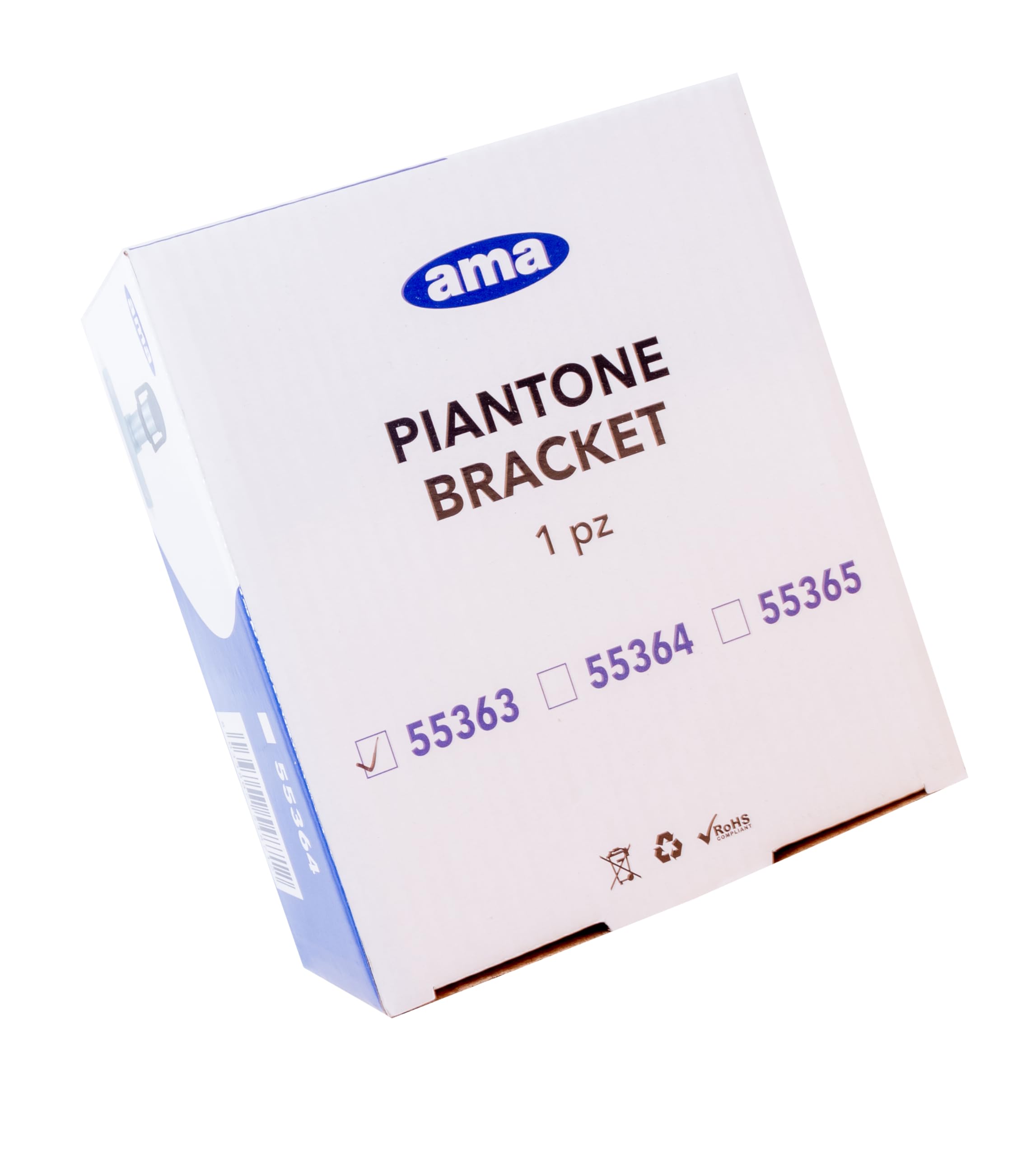 Ama Piantone in Metallo Zincato per Lampeggiante con Staffa a T, Altezza 120 mm, Diametro 24 mm, Compatibile con Lampeggianti Flessibili