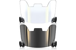 2 Pcs Youth Football Visors for Helmet