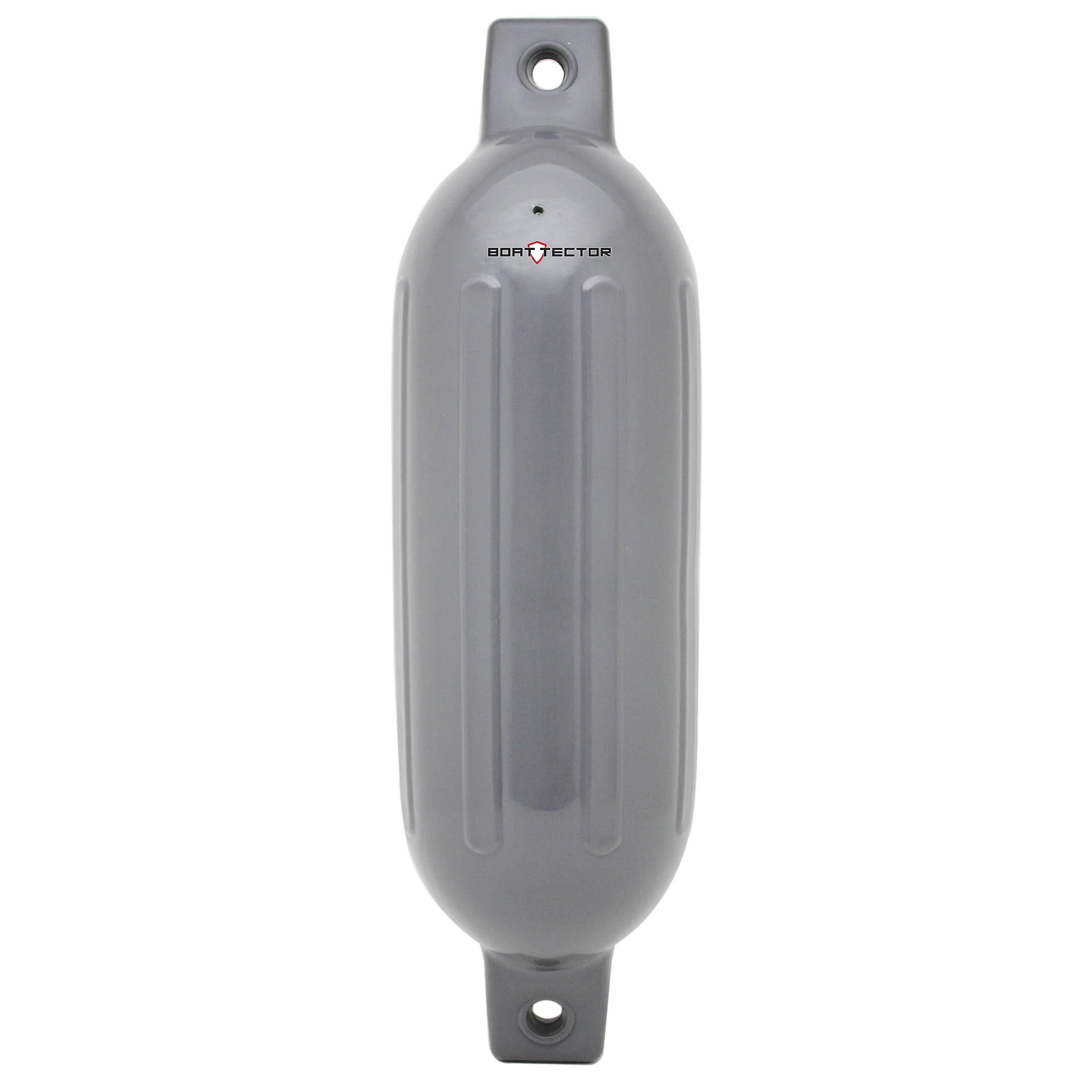 Photo 1 of Extreme Max 3006.7429 BoatTector Inflatable Fender - 6.5" x 22", Gray 6.5" x 22" Gray