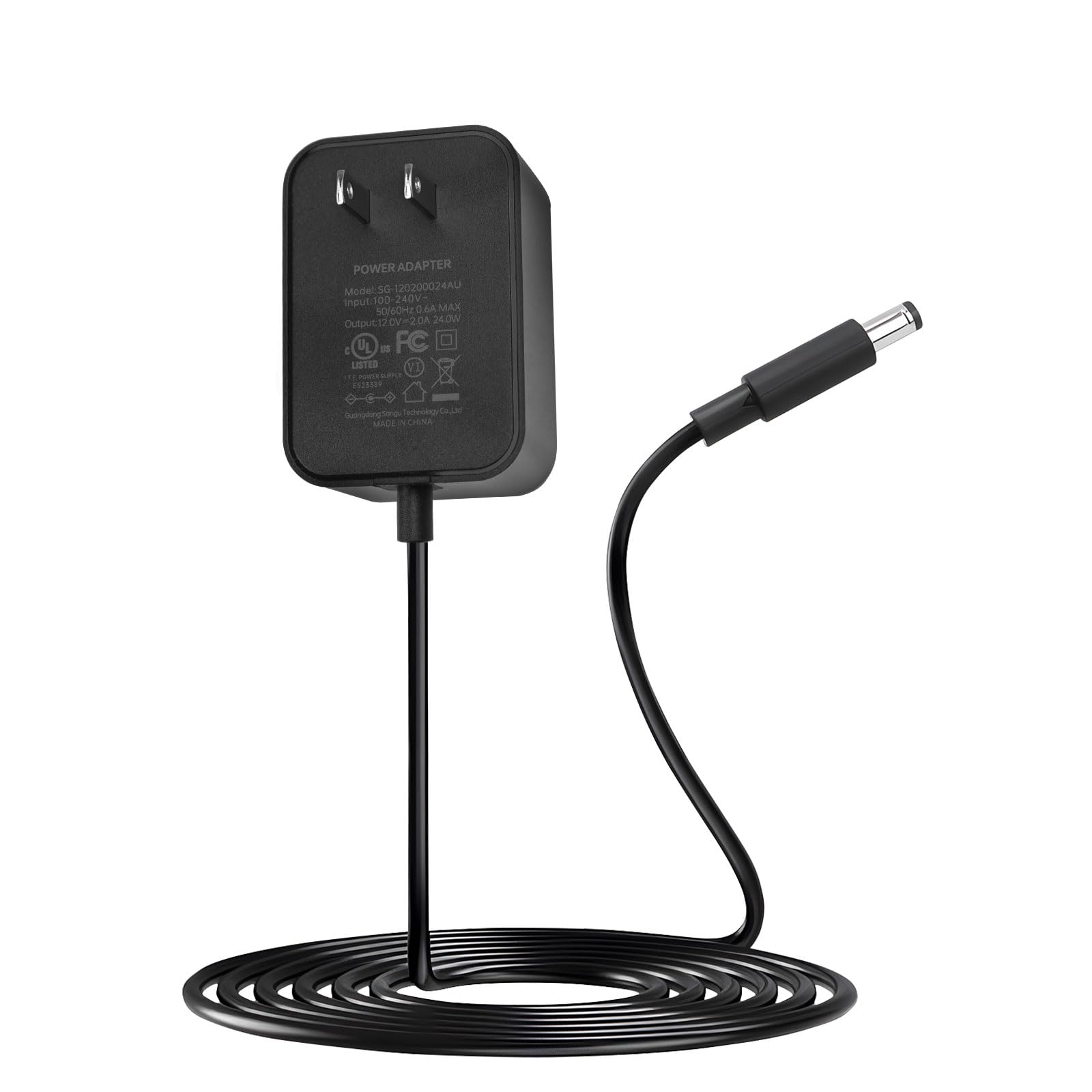 Photo 1 of 12V DC Power Supply, Replacement for Neakasa Self Cleaning Cat Litter Box, Litter Box Power Cord Compatible with Neakasa Self Cleaning Cat Litter Box