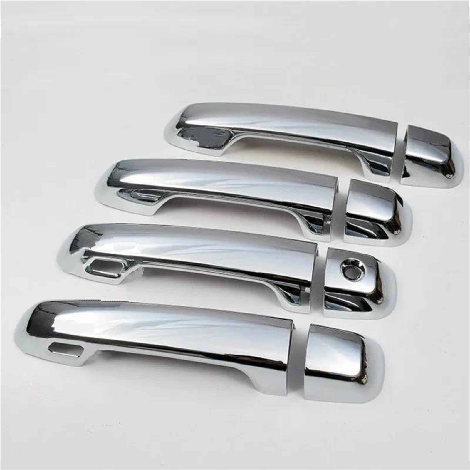 Trfbd 2 Sensor Decorative Cover For Prado 150 For Land For Cruiser For Prado J150 2010-2019 Lc150 Lc200 Chrome Door Handle Cover Trim Set Car Styling(2 Sensor)