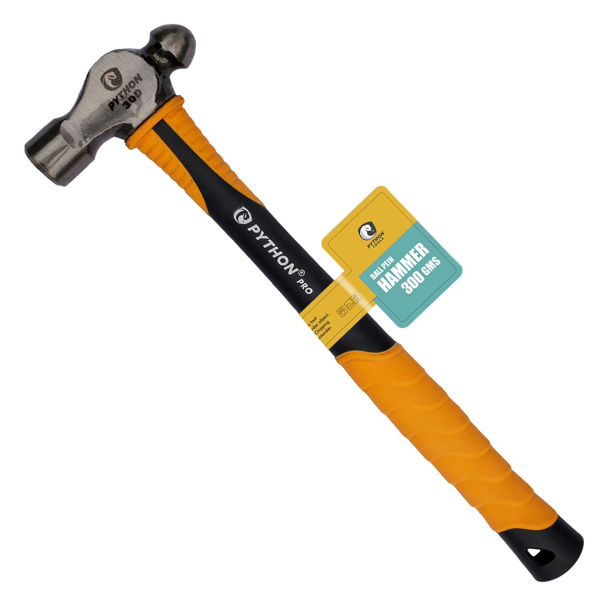 Sponsored Ad - Pro Ball Pein/Peen Hammer Indestructible Fiberglass Handle (300 GMS / 11" (280 MM))