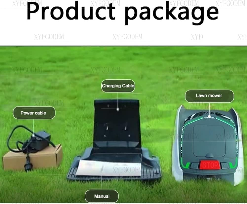 Robot Cortacésped Automático para Jardín Grande hasta 1500 m², Navegación Inteligente por Satélite, Maneja Pendiente del 25%, Ultra Silencioso 60 dB, Impermeable, Control App
