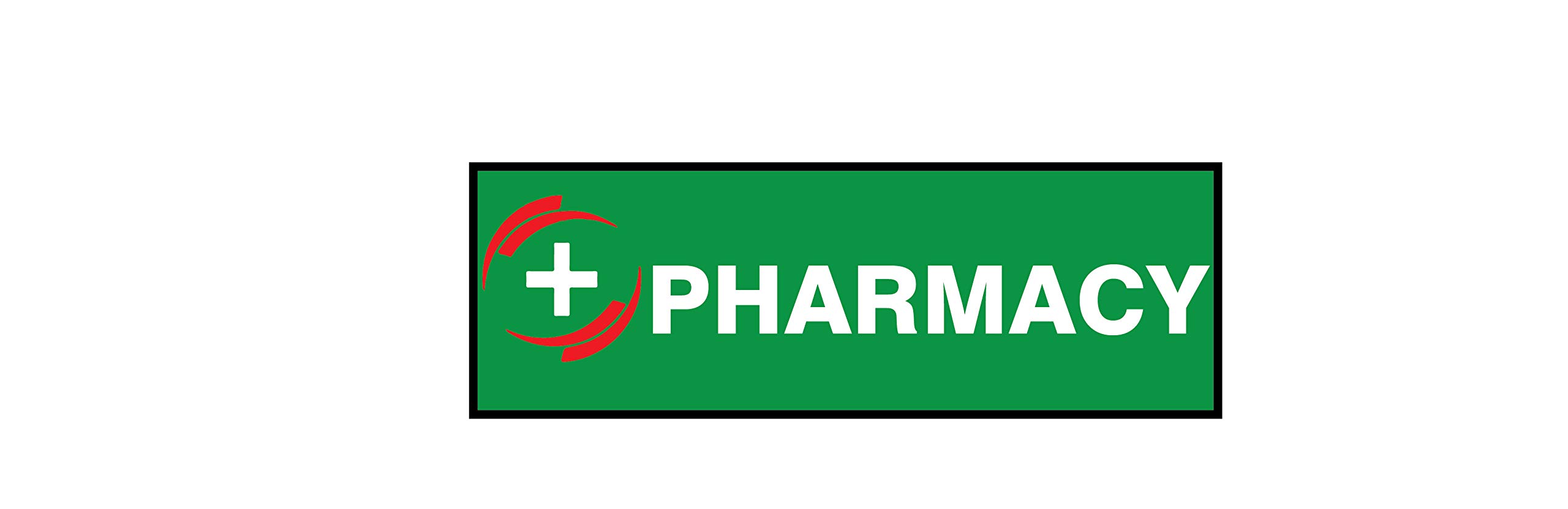 VVWV Pharmacy Plus Sign Sticker for Public Private Hospital Clinic Office Shop Factories Signages Size L X H 30 x 10 cm (B08R8B5DDK) Amazon Price History, Amazon Price Tracker