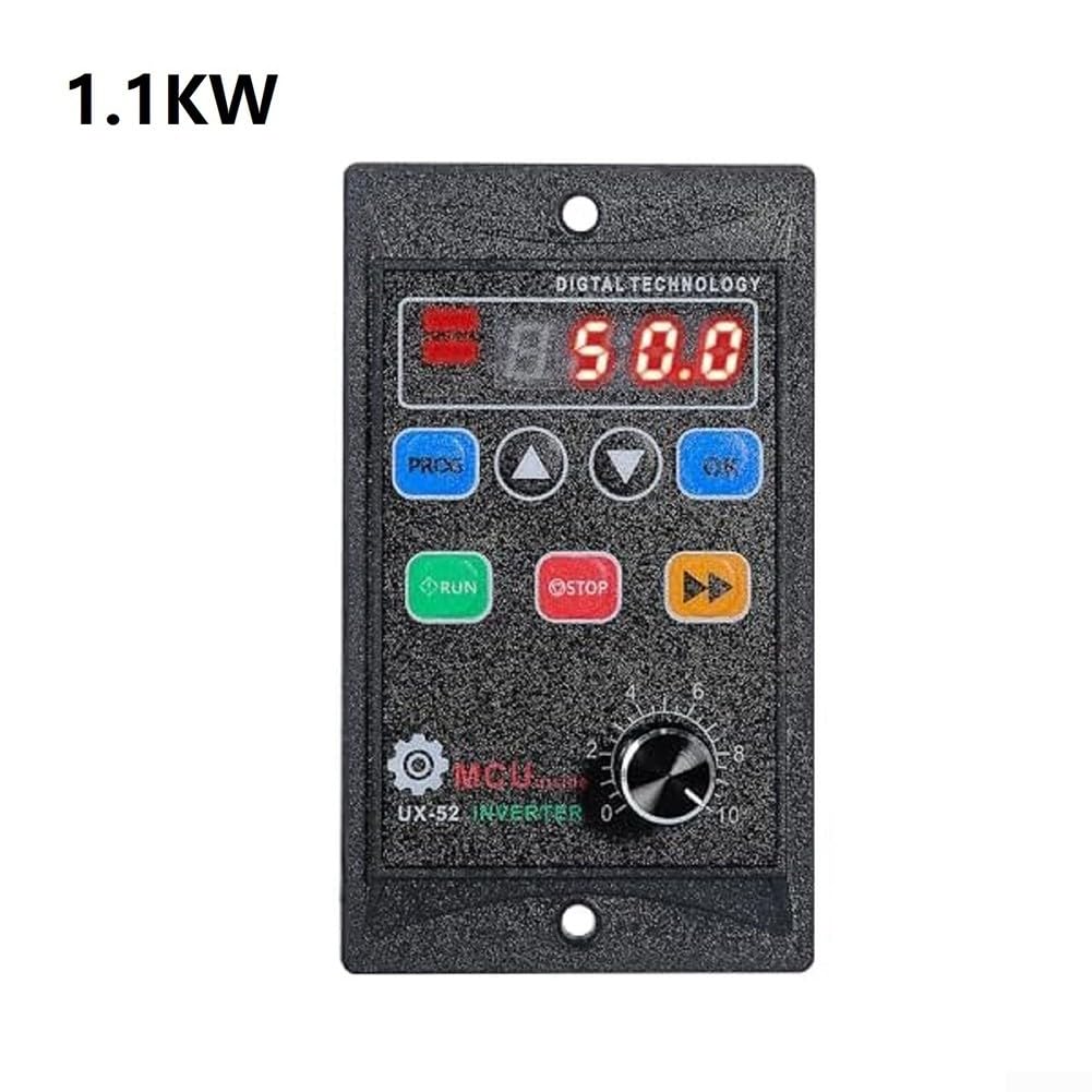Convertidor de frecuencia de 1,1 kW con carcasa ABS ignífuga
