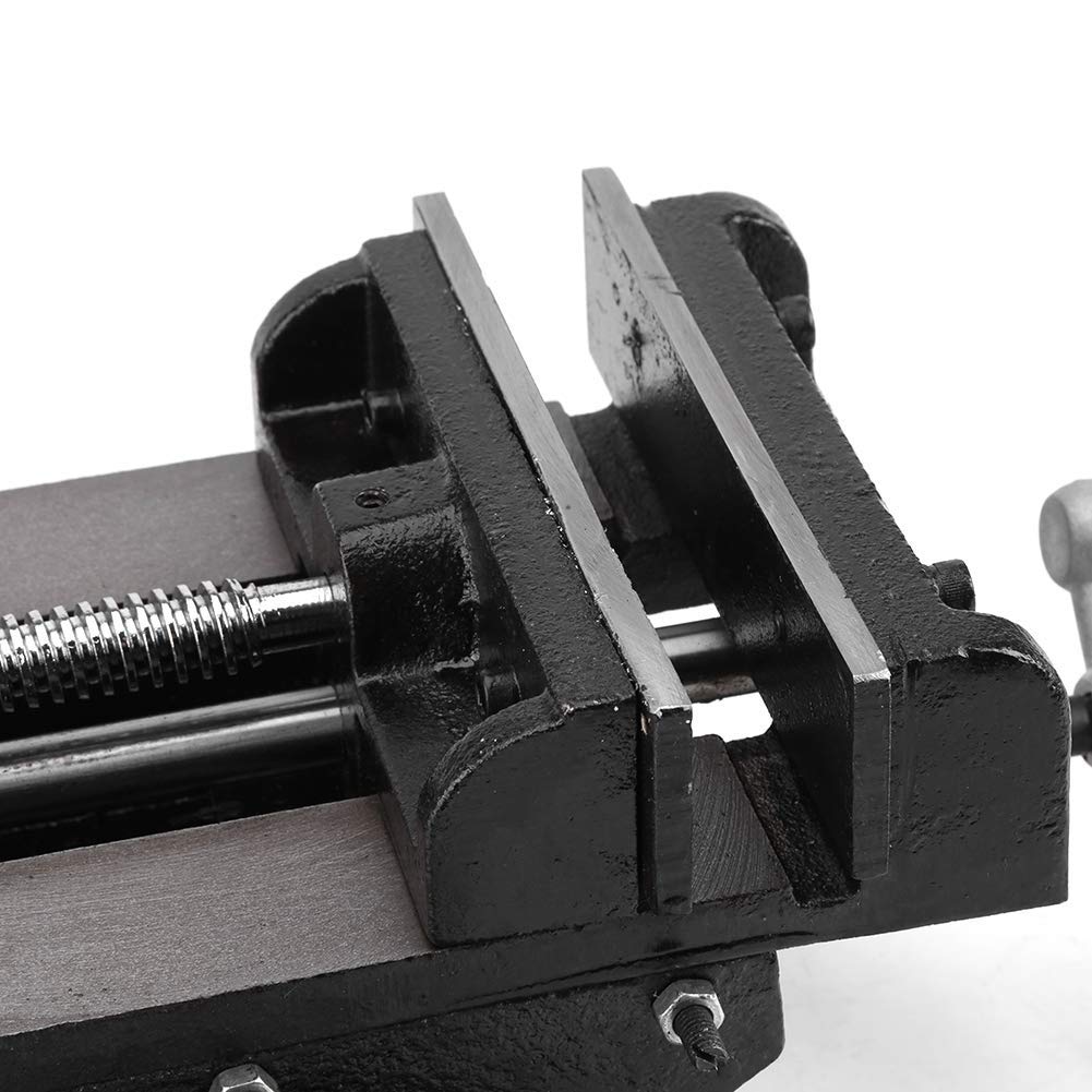 Étau Établi 2 Axes à Croix, Pince de Banc d'Atelier à Glissière Croisée, Perceuse à Tarauder, Table Croisée, Machine 6 Pouces 150mm