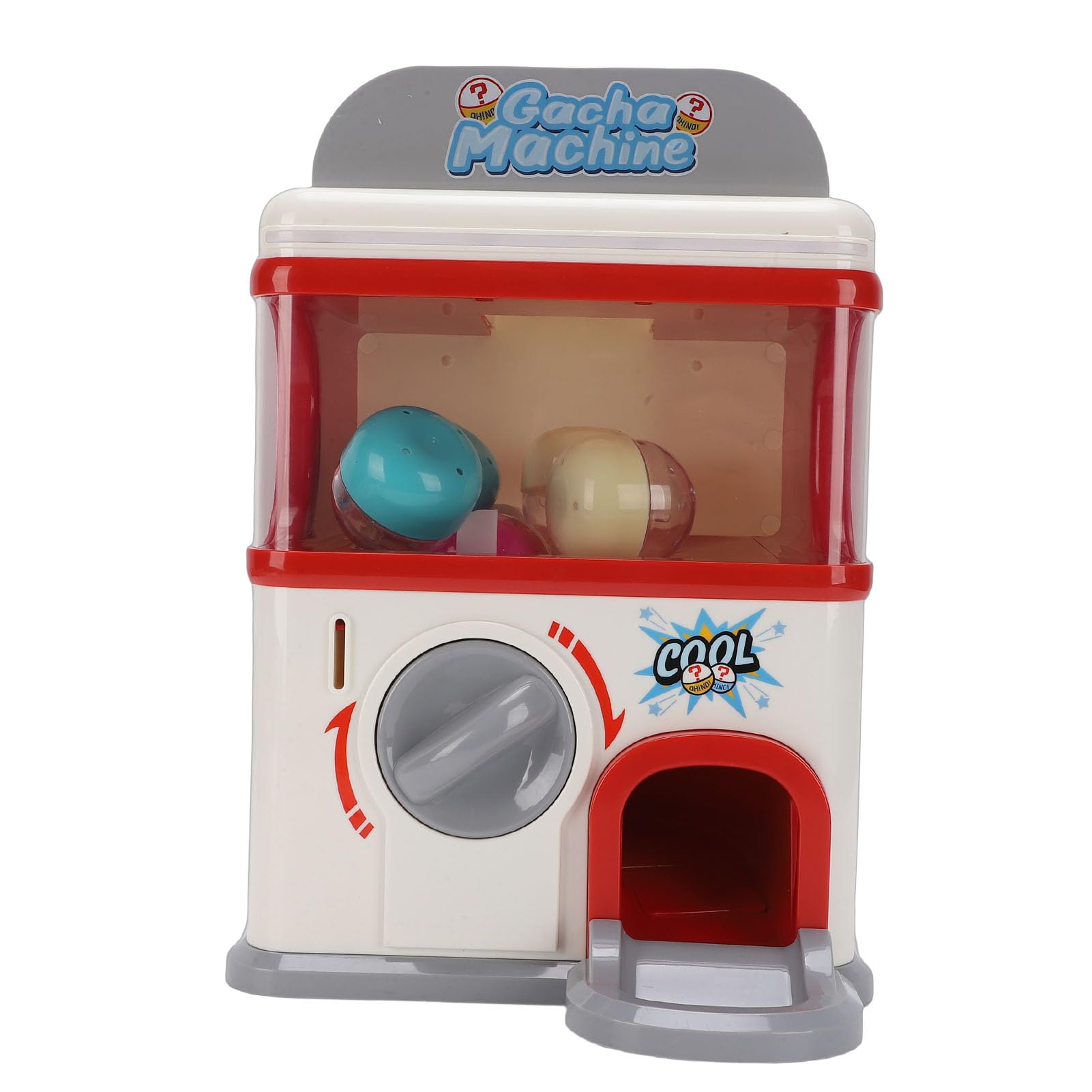 Domary Capsule Vending Machine Fun Dispenser with 6 Surprises for Kids