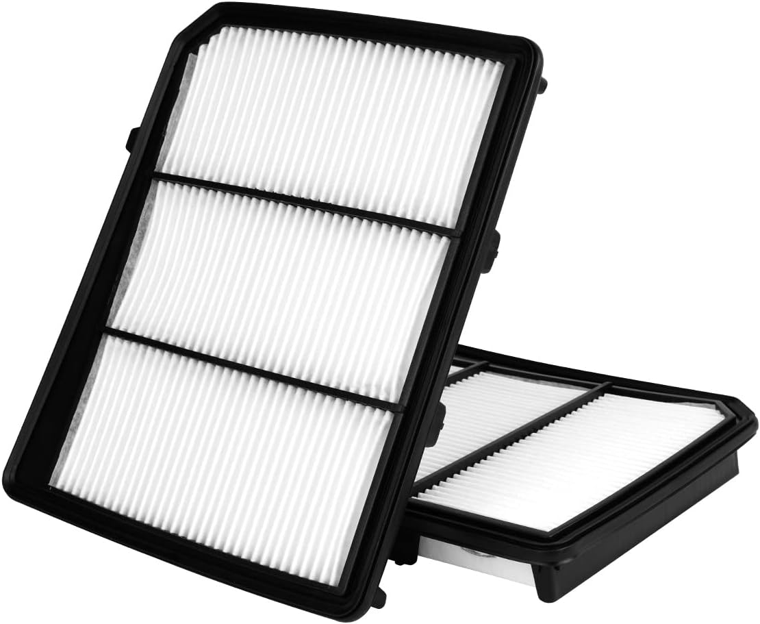2-Pack Engine Air Filter Fits for Nissan Titan 2024 2023 2022 2021 2020 2019 2018 2017 Air Filters Replacement PA99212 Car Accessories