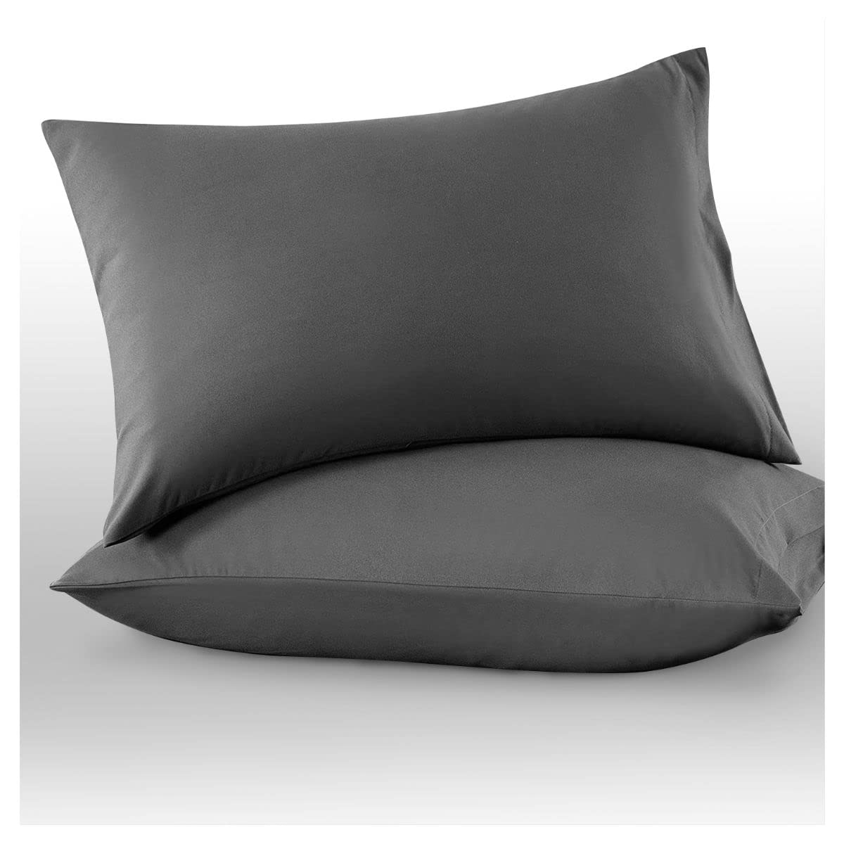 Gc Gaveno Cavailia Charcoal Microfiber Pillow Cases, 2 Pack