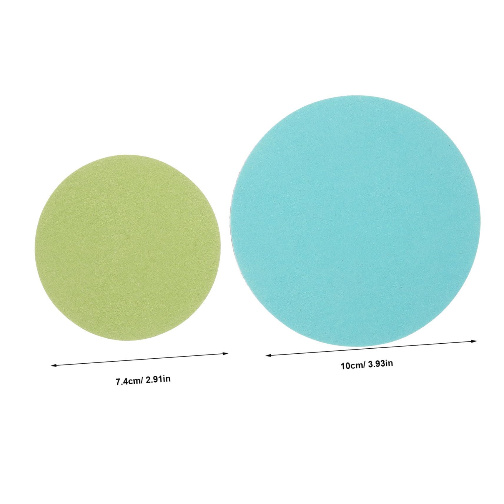 IWOWHERO Professional Bowling Ball Polishing Pads Sanding Discs Anti-Static Clog Sponge for Wet Dry Use