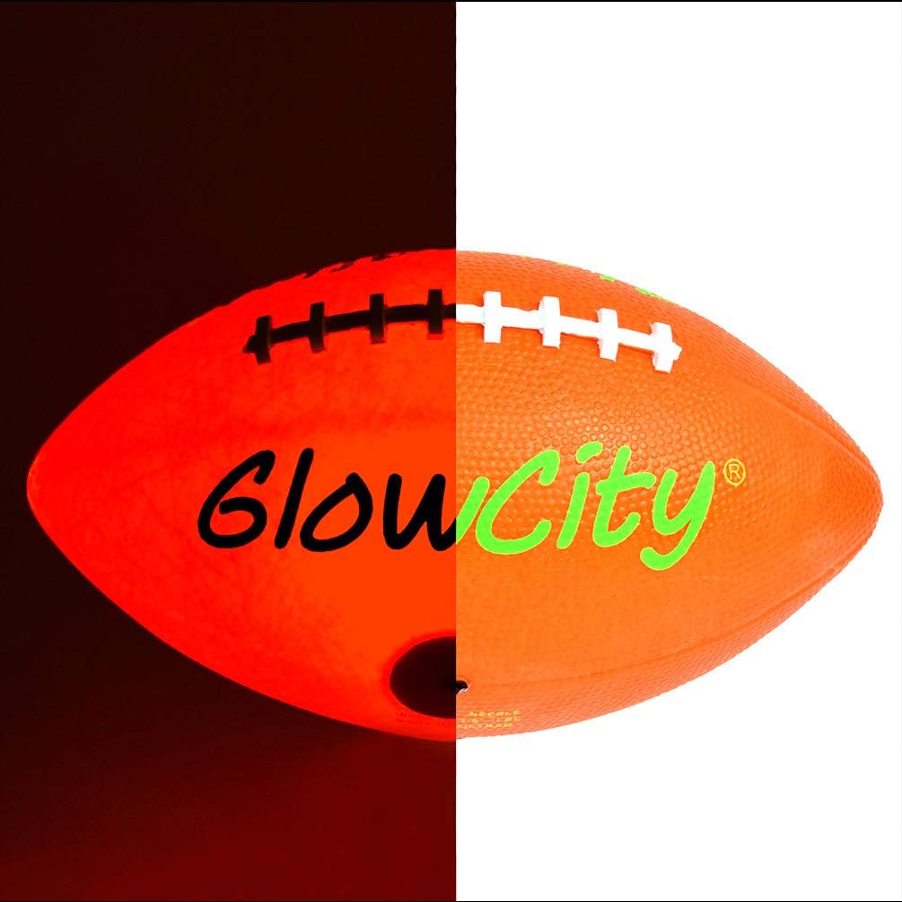 GlowCity Light Up LED Football-Youth Size-Better for Smaller Hands : Sports & Outdoors