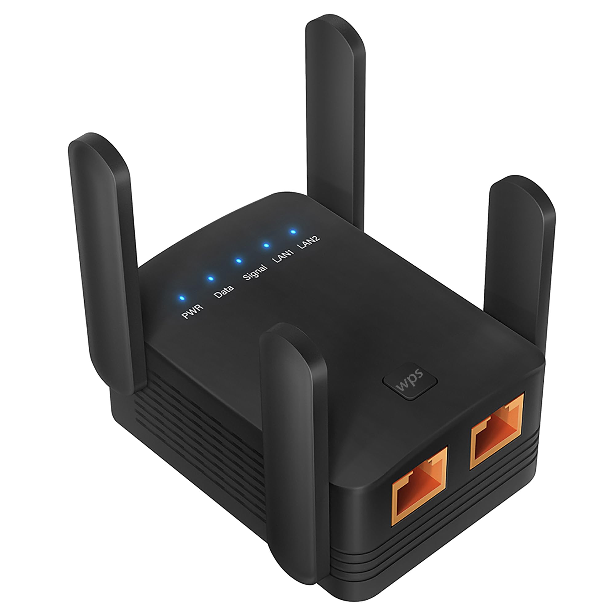 Ripetitore WiFi Potente Con 6 Antenne – Copertura 600 M², Modalità AP E Porta Ethernet Per Tutta La Casa