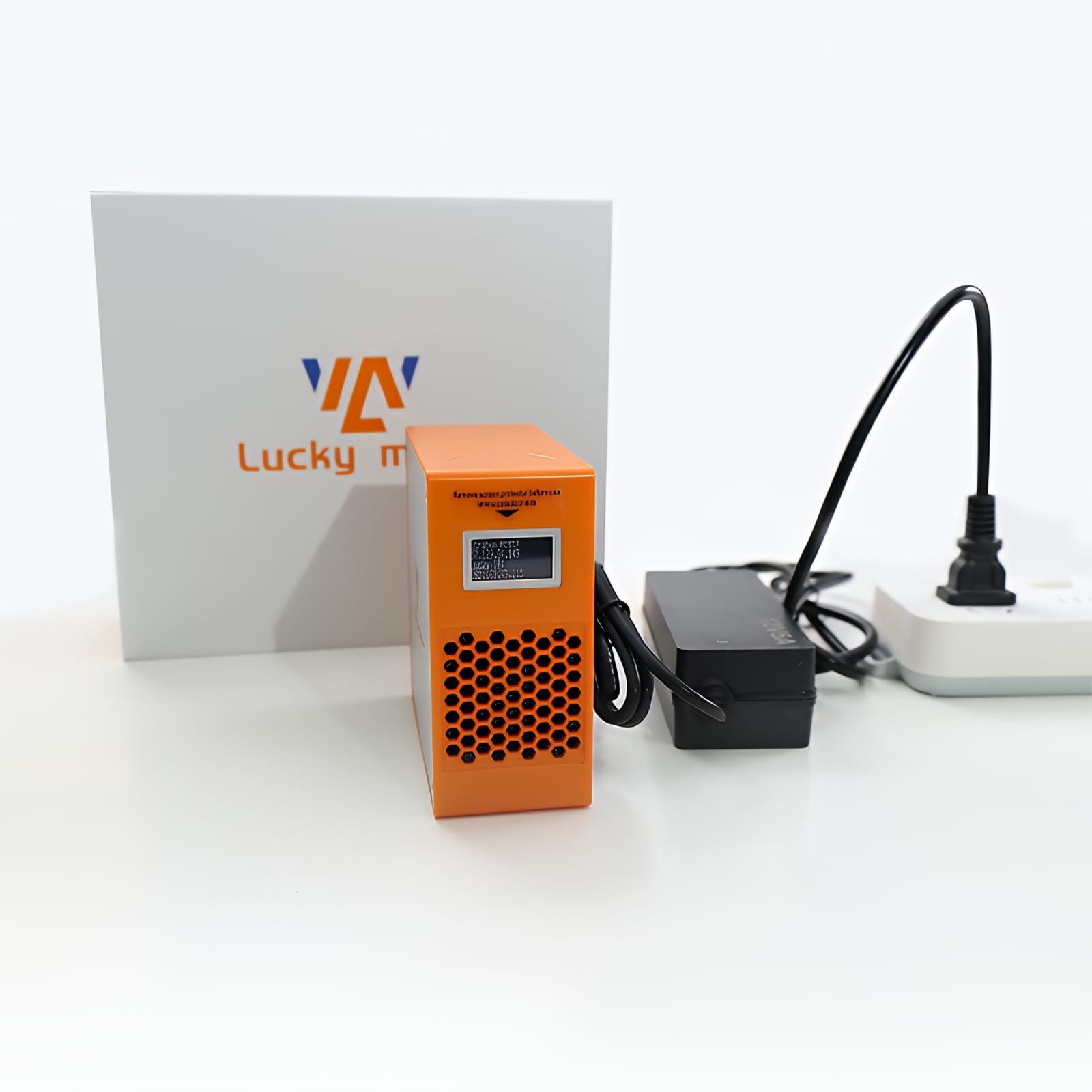 Lucky Miner LG07 Scrypt Miner per Litecoin & Dogecoin | Hardware per mining di criptovalute ad alta efficienza energetica con WiFi, basso consumo energetico (circa 25 W), design compatto per uso