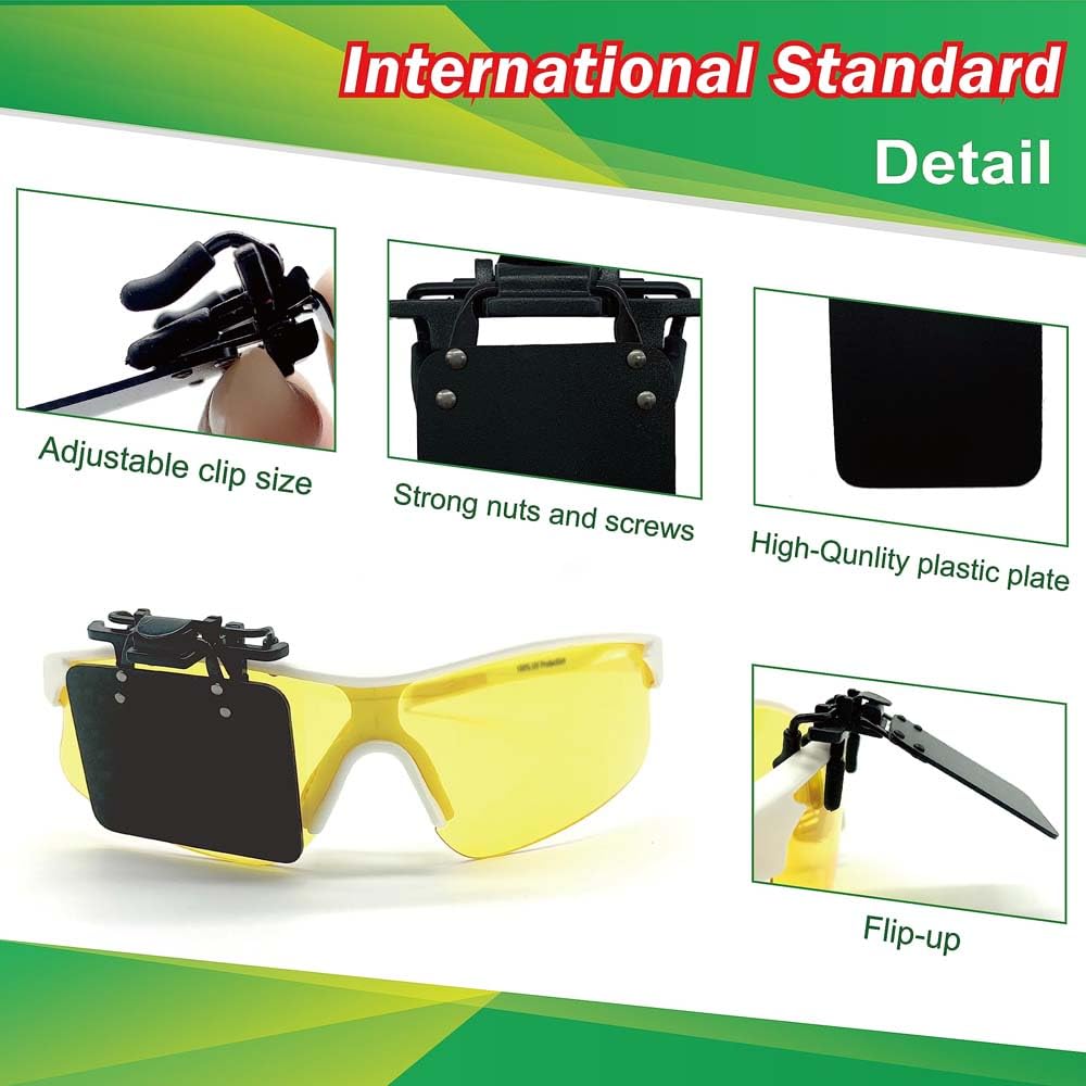 Lot de 2 paires de lunettes de tir standard internationales Patch pour lunettes de vue
