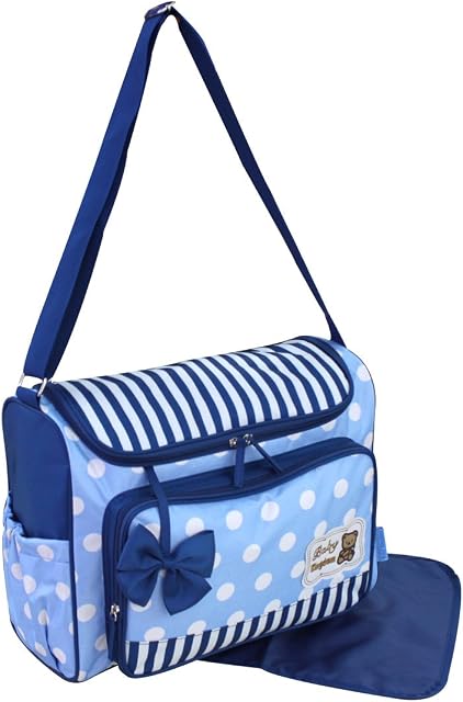 GMMH 2 Piece Changing Bag, Nappy Bag, Mommy Bag (3140 Care Baby Bag Choice of Colours