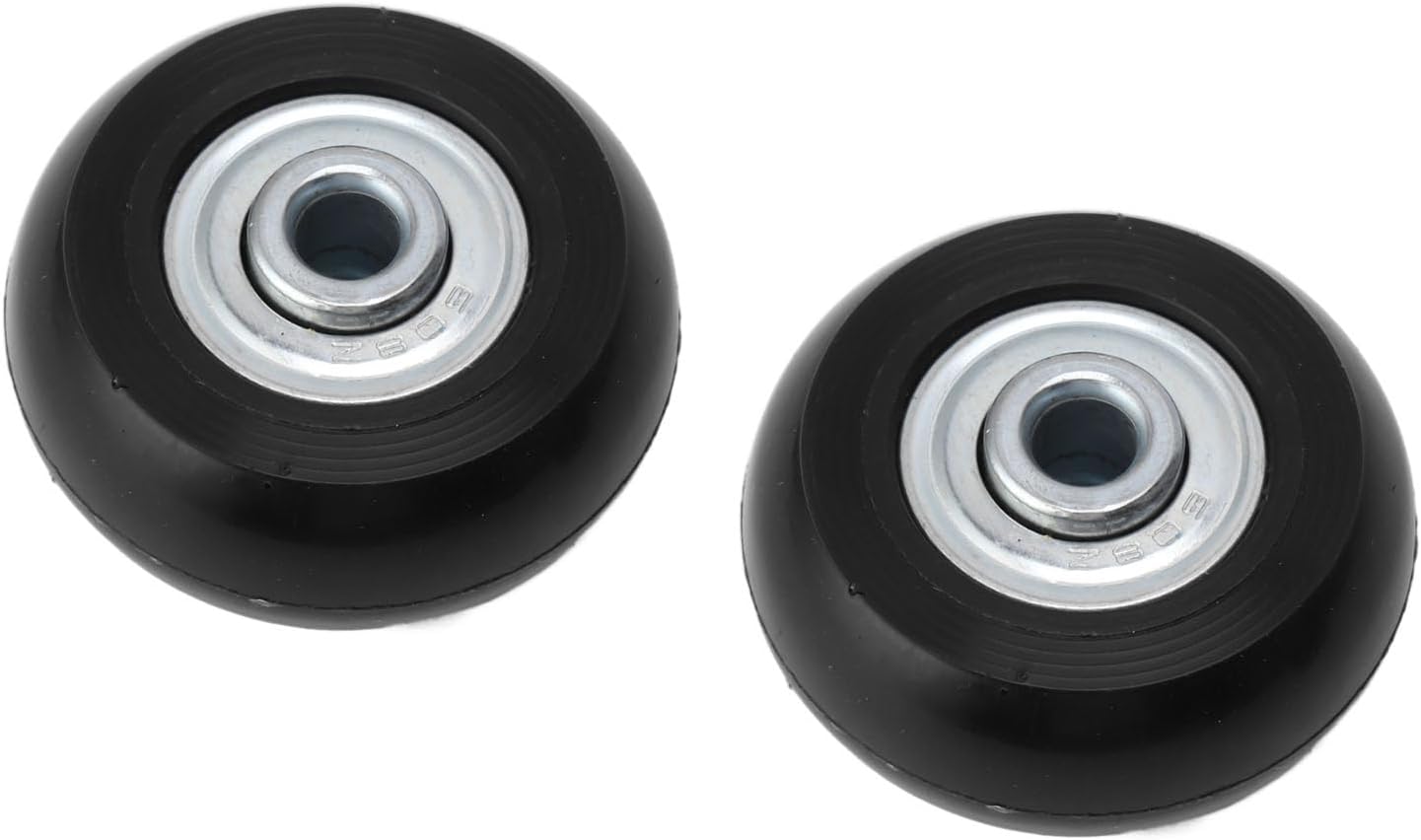 BAOK Suitcase Wheels Replacement, Easy To Install 2pcs Swivel Caster Bearings Repair Kits for Suitcase Trolley Case (45mm X 18mm)