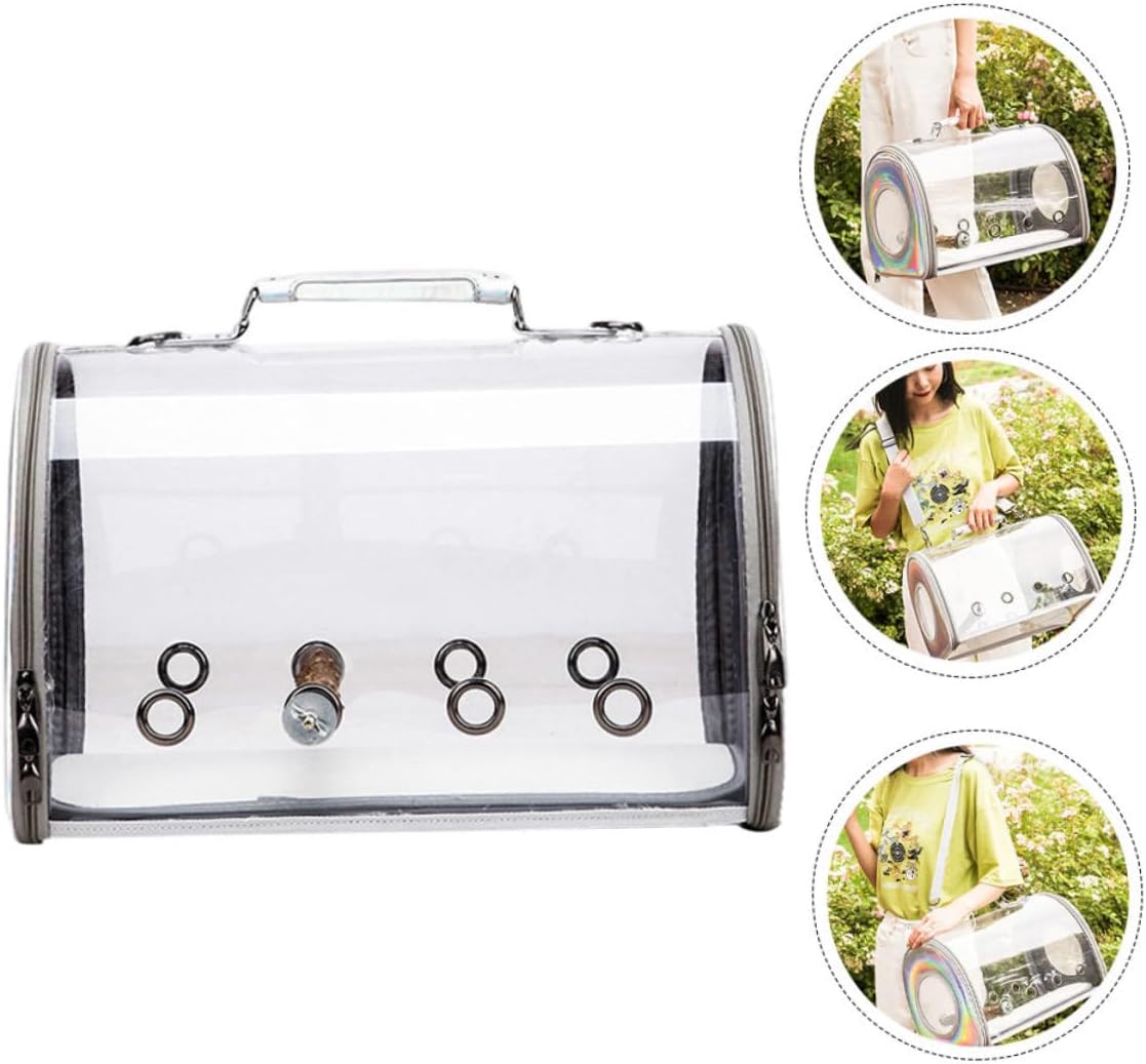 Parrot Travel Carrier Bag Capacity Bird Backpack Carrier Shoulder Pouch for Parrots