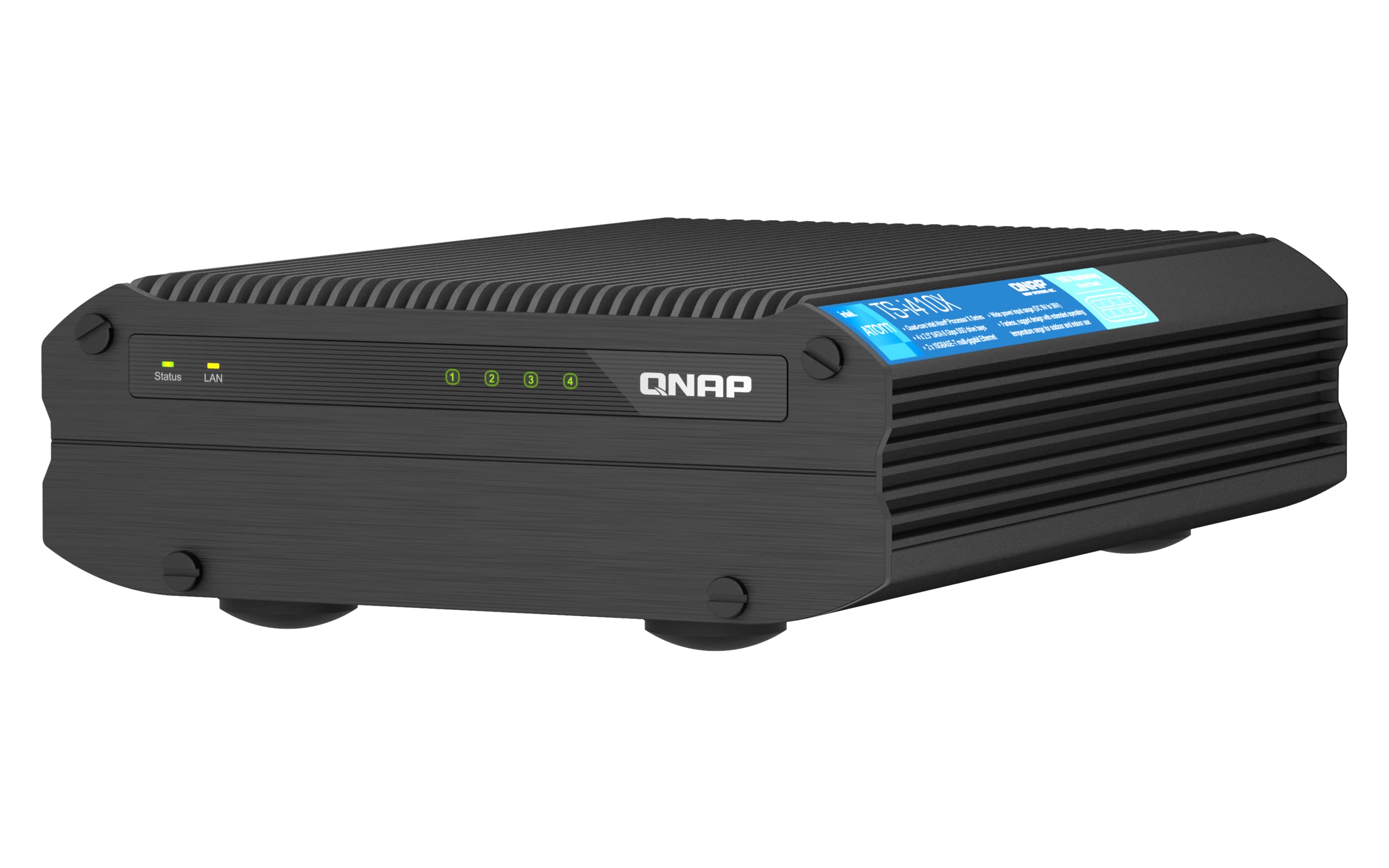 Amazon.co.jp: QNAP TS-i410X-8G-US 4ベイ高速ファンレス産業用