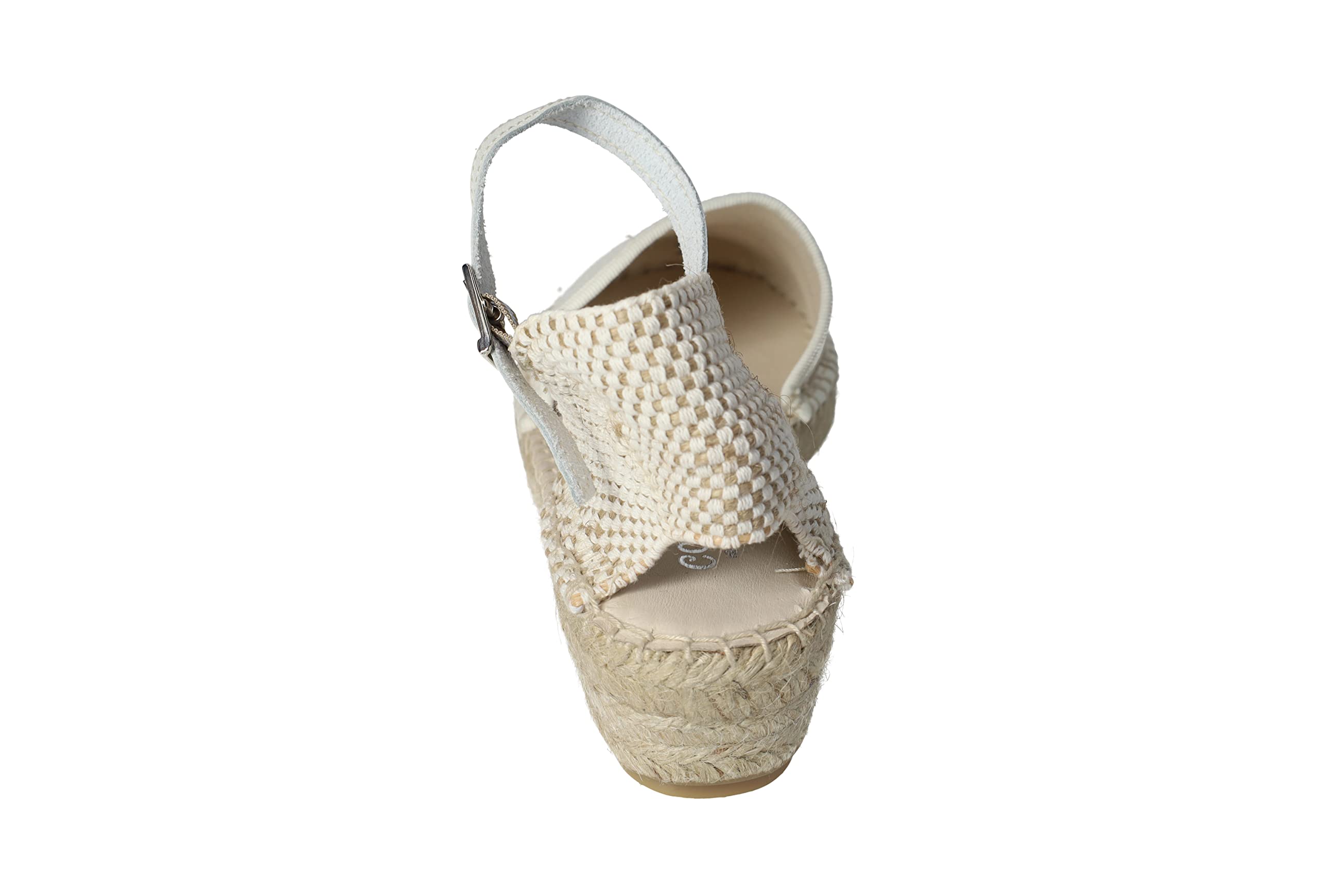 MADE IN SPAIN 223 Alpargatas para COMUNIÓN o Ceremonia de Lona beig Marfil con Flores Hechas en Caravaca de la Cruz, España NIÑA Zapato COMUNIÓN