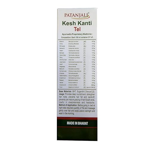 Miniatura 8 de patanjali Kesh Kanti - Aceite para el cabello, 4.05 fl oz, paquete de 2