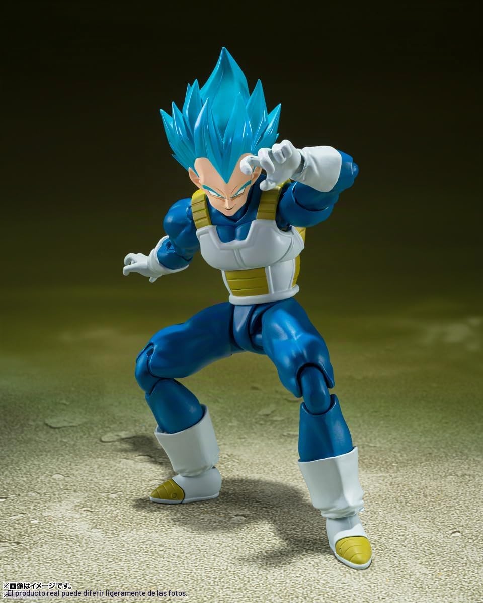 Super Saiyan God Super Saiyan Vegeta -unwavering Saiyan Pride- Fig. 13,5 cm Dragon Ball su | Dragon Ball Super 15.2 cm S.H. Figuarts Super Saiyan Blue Vegeta Inquebrantable Pride