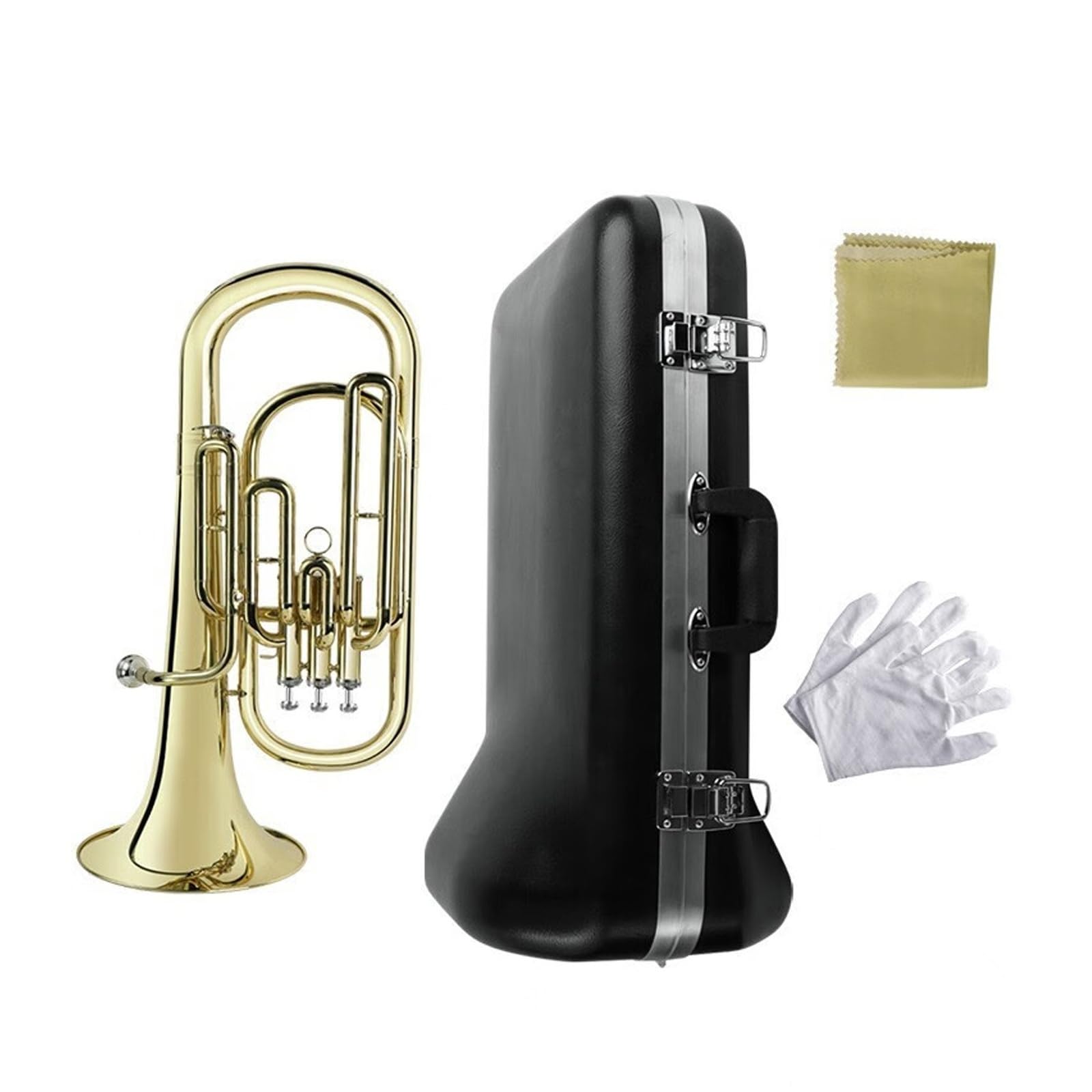 Euphonium Mit Drei Ständertasten In B-Bläser-Studenten-Euphonium Mit Mundstück Und Koffer Euphonium für Anfänger