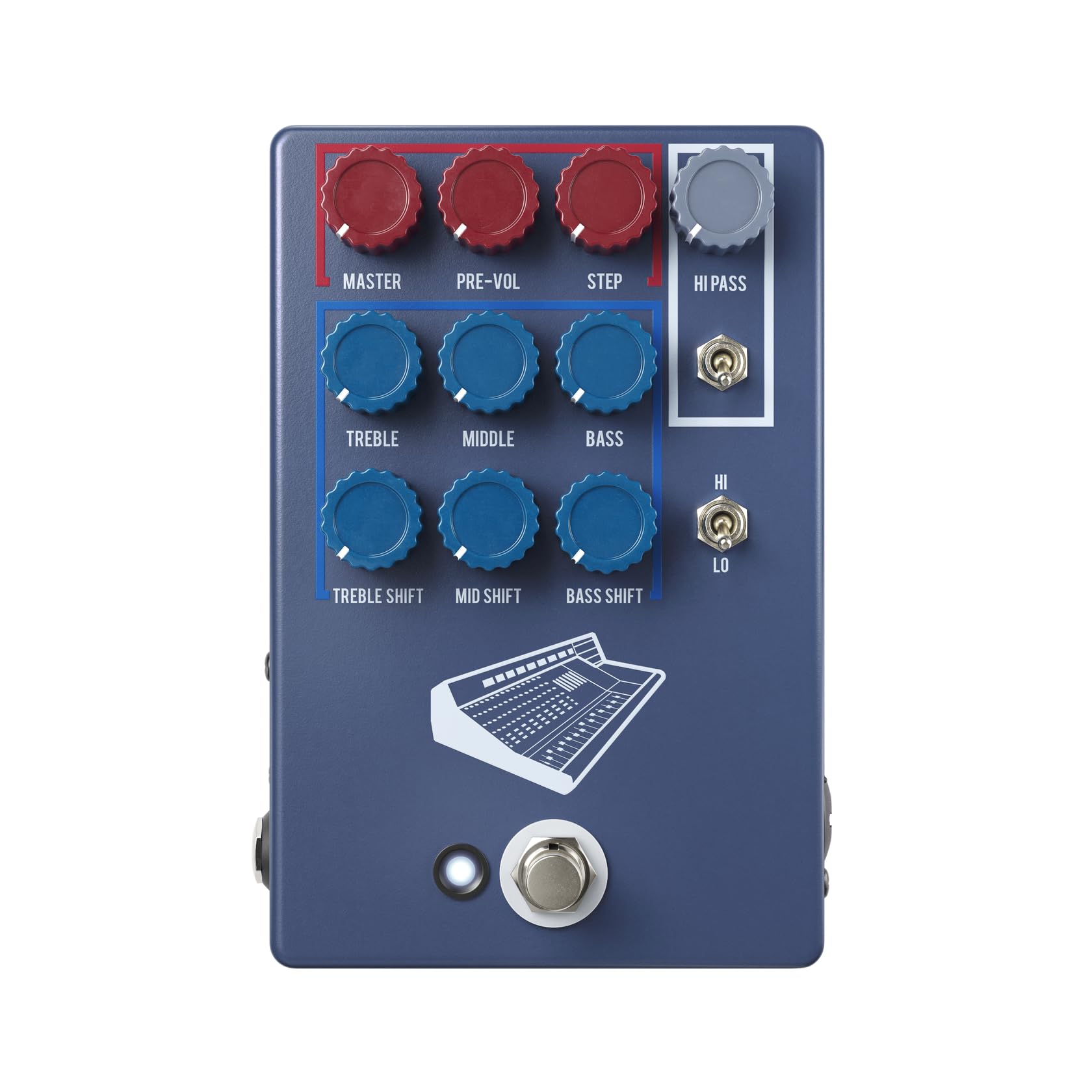 JHS Pedals Colour Box V2 10 Year Anniversary - Preamp/EQ/DI Box