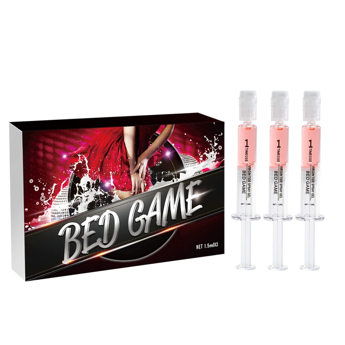 BEDGAME 膣内めジェル、フェミニン引き締め、セクシーマッサージ膣内保湿剤