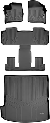 Miniatura 24 de MAXLINER - Juego de alfombrillas de primera fila, color negro, compatibles con Chevrolet Traverse 2018-2023, todos los modelos Chevrolet (Traverse)