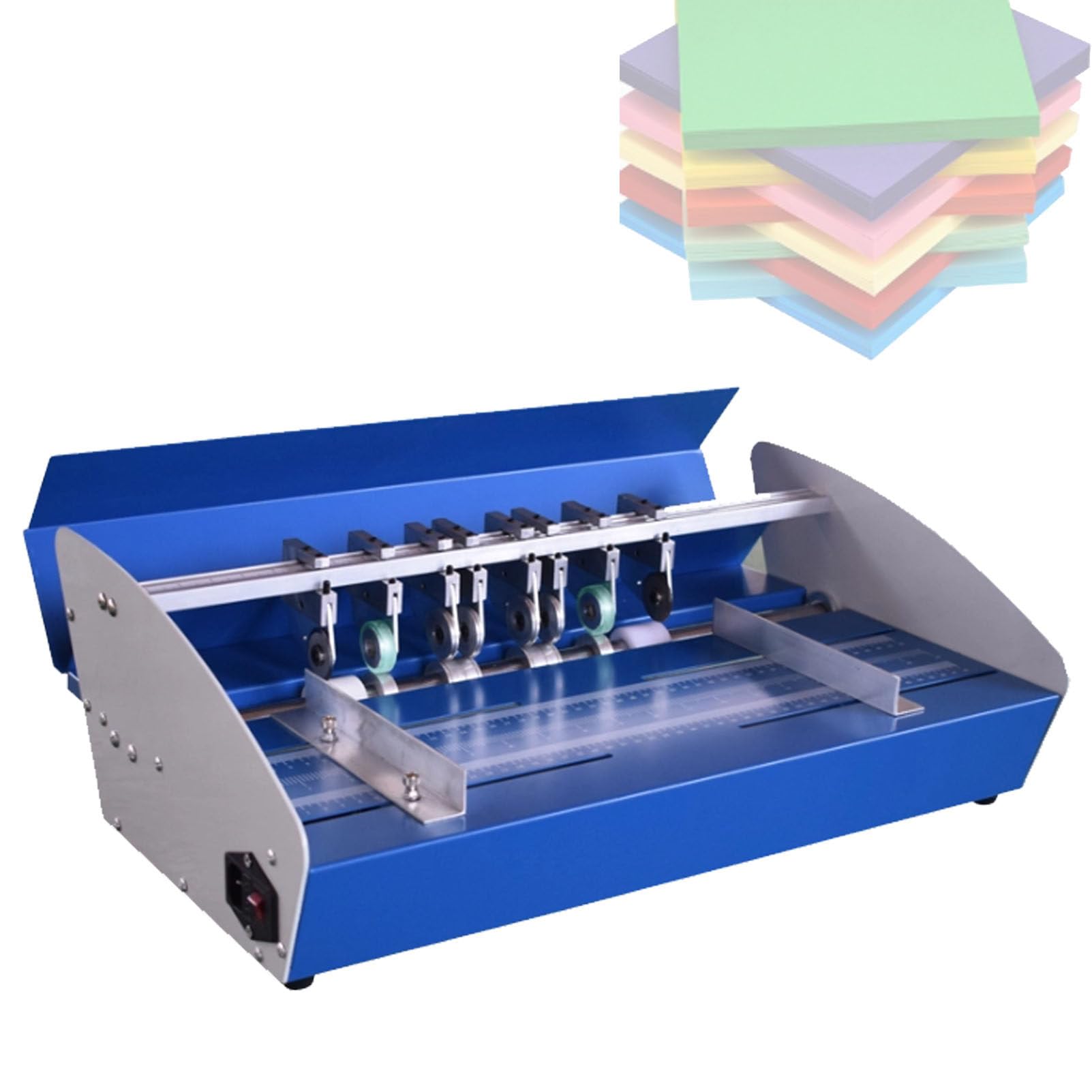 Pfps Multi-Function Electric Paper Creaser, Adjustable Paper Processing Device for Menus, Documents and Handmade Cards 460mm