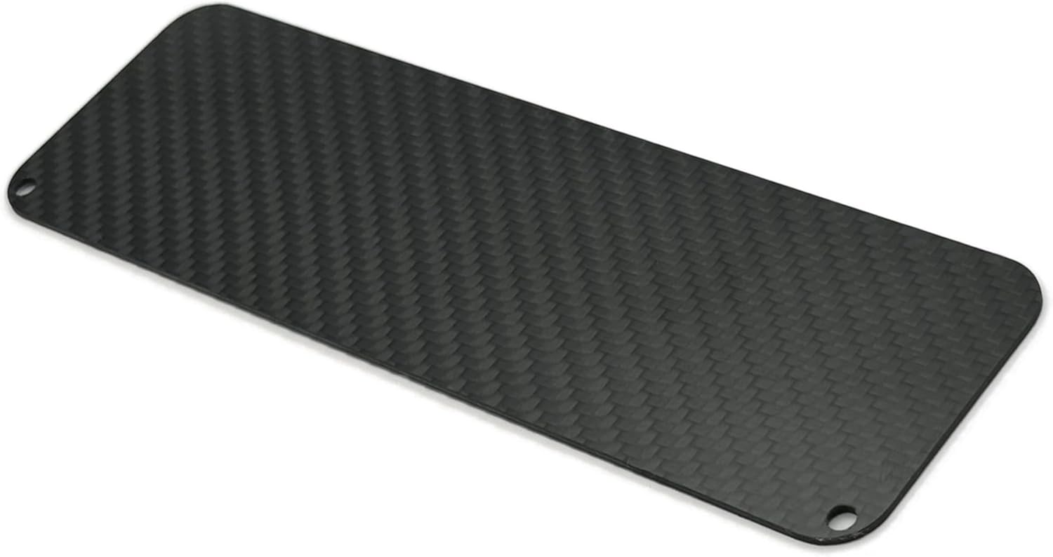 OZ-USA Carbon Fiber Golf Ball Holder Dash Cover Plate Compatible with EZGO TXT PDS Electric Cart 36V 48V