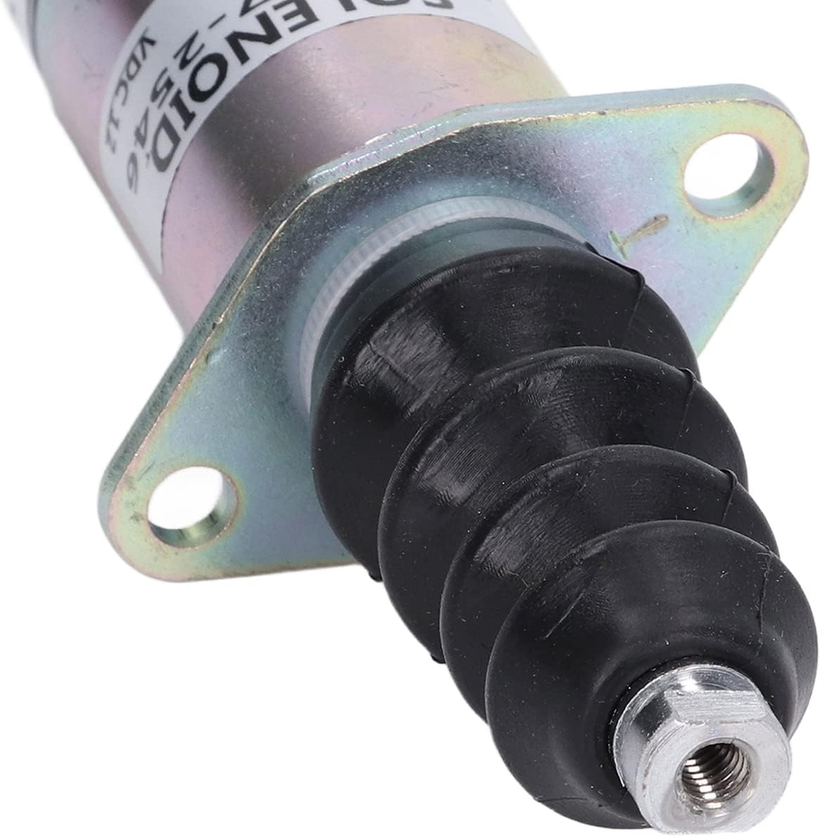12V Fuel Shut Off Solenoid Valve, Stop Solenoid for Perkins CAT 216 226 236 246 Skid Steer UB704 Engine, Replacement for 1502-12D6U2B2S2A 307-2546 SL - 10616