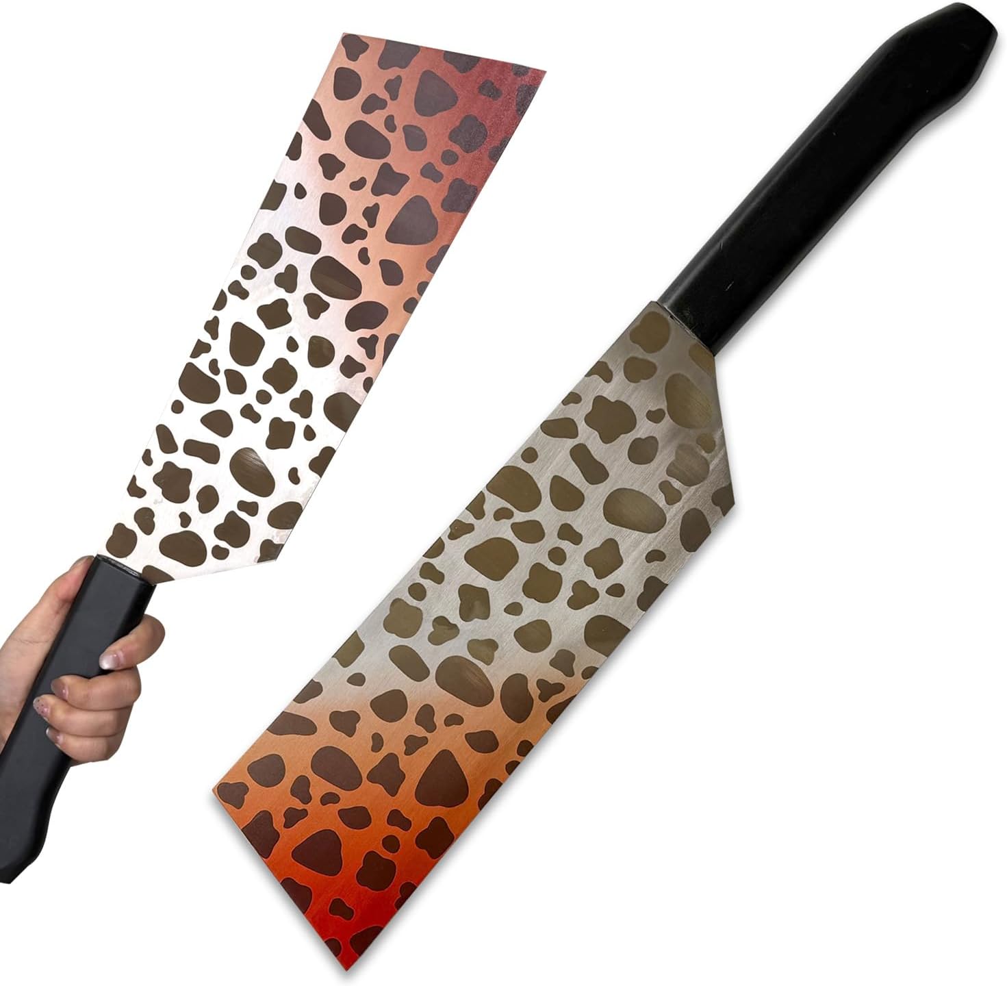 20" Japanese Anime Nanami Cosplay Props Metal Knife JJK Cleaver,for Cosplay,Collecting,Display,Gifting