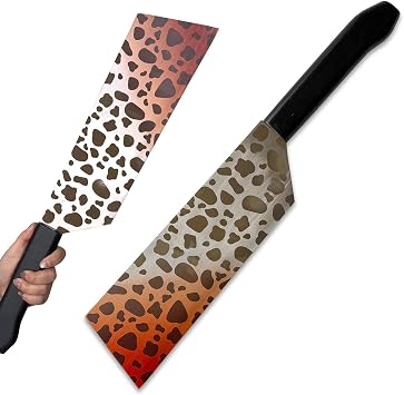 20" Japanese Anime Nanami Cosplay Props Metal Knife JJK Cleaver | for Cosplay,Collecting,Display,Gifting,Blunt Edge