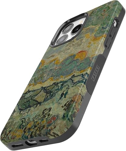 Miniatura 1681 de Casely Funda para iPhone 13 Pro Max Jardín dorado Floral de girasol amarillo Compatible con MagSafe Diseño protector audaz Jardín Dorado