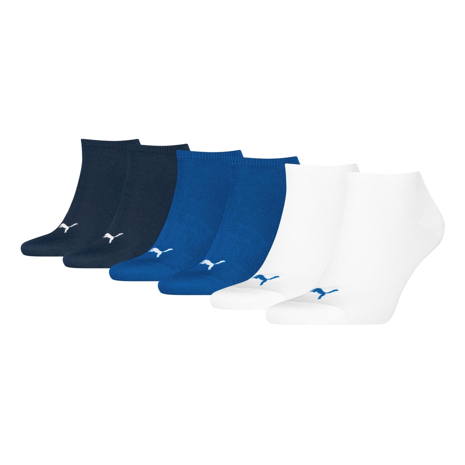 PUMA Unisex Trainer Socks, Short Socks, Sports Socks, 6 Pairs, 43-46
