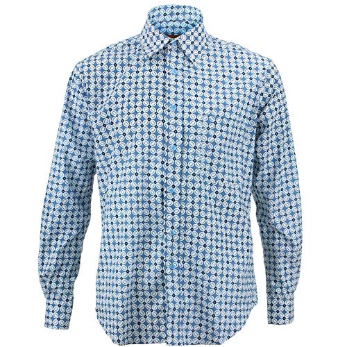 Chemise manches longues Loud Originals bleu Fret Network coupe standard XXL