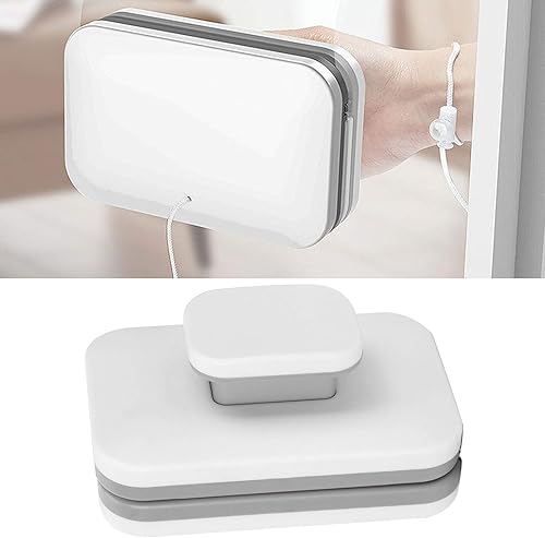 Miniatura 8 de Kit de lavado de escobilla de ventana, limpiaparabrisas magnético ajustable de doble cara accesorio de vidrio para equipo de ventana hogar