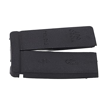 EXCLUZO USB Bottom Rubber Cover, Camera Rubber Bottom Cover Water Proofing Comfortable Black for Interface Protection